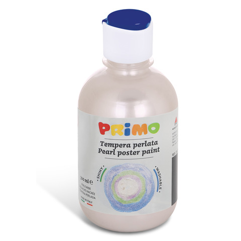 Tempera perlata in bottiglia Primo 300 ml perla 234TP300900