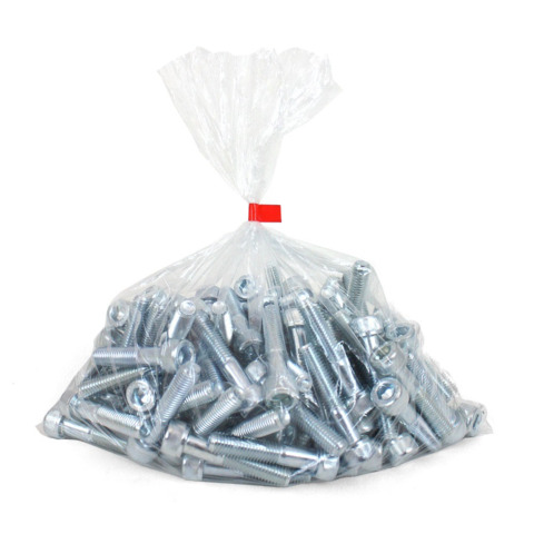 Buste trasparenti polietilene Viva - contatto alimentare - 500x800 mm - sp. 35 µ - conf. 100 pezzi - 3855