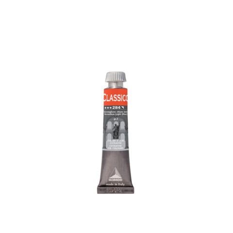 Colore a olio Maimeri extrafine in tubetto 20 ml vermiglione chiaro - M0302284