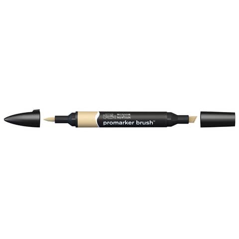 Pennarelli Winsor&Newton Promarker Brush doppia punta scalpello-pennello - sandstone O928 - 0204174