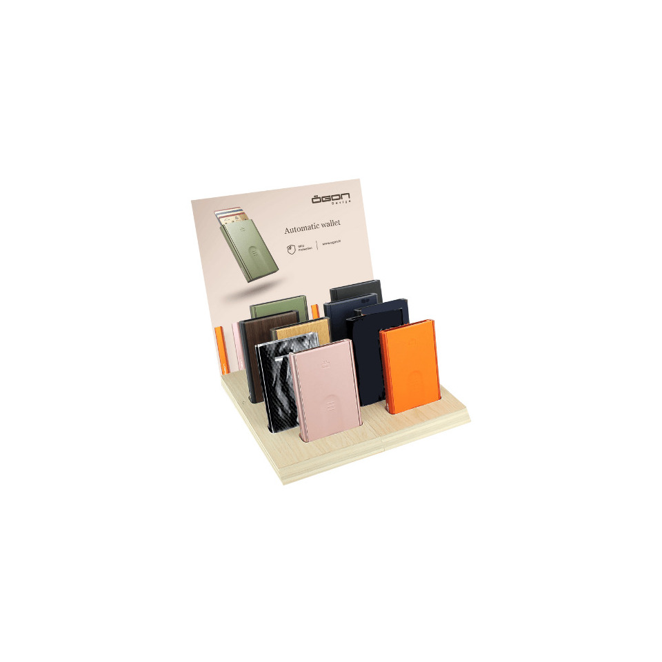 Espositore 10 portatessere Ogon Slider - colori assortiti - O005099