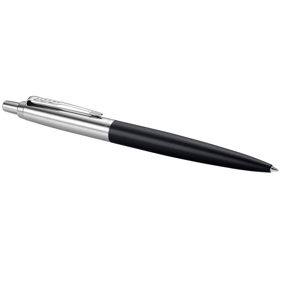 Penna a sfera Parker Jotter XL Black CT punta M Parker inchiostro blu 2068358