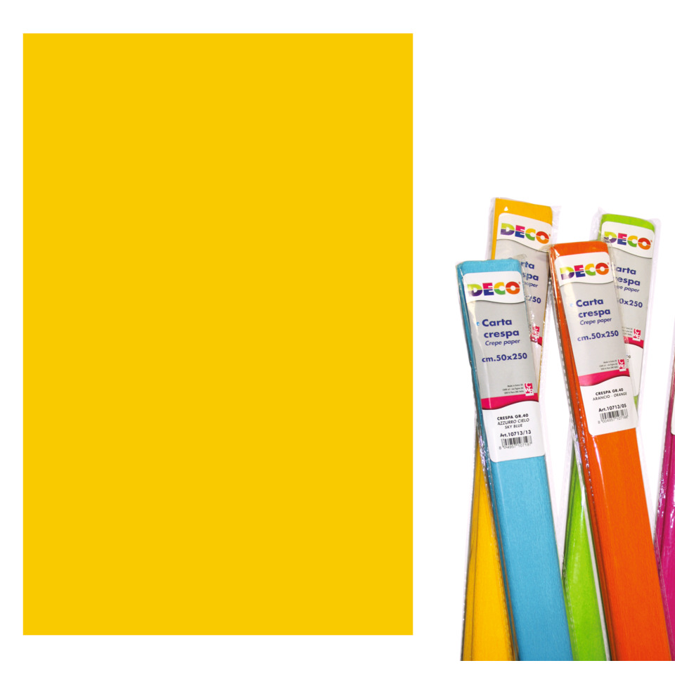 Carta crespa Deco 50x250 cm - 40 g/m&sup2; - becco d'oca - 10713/03