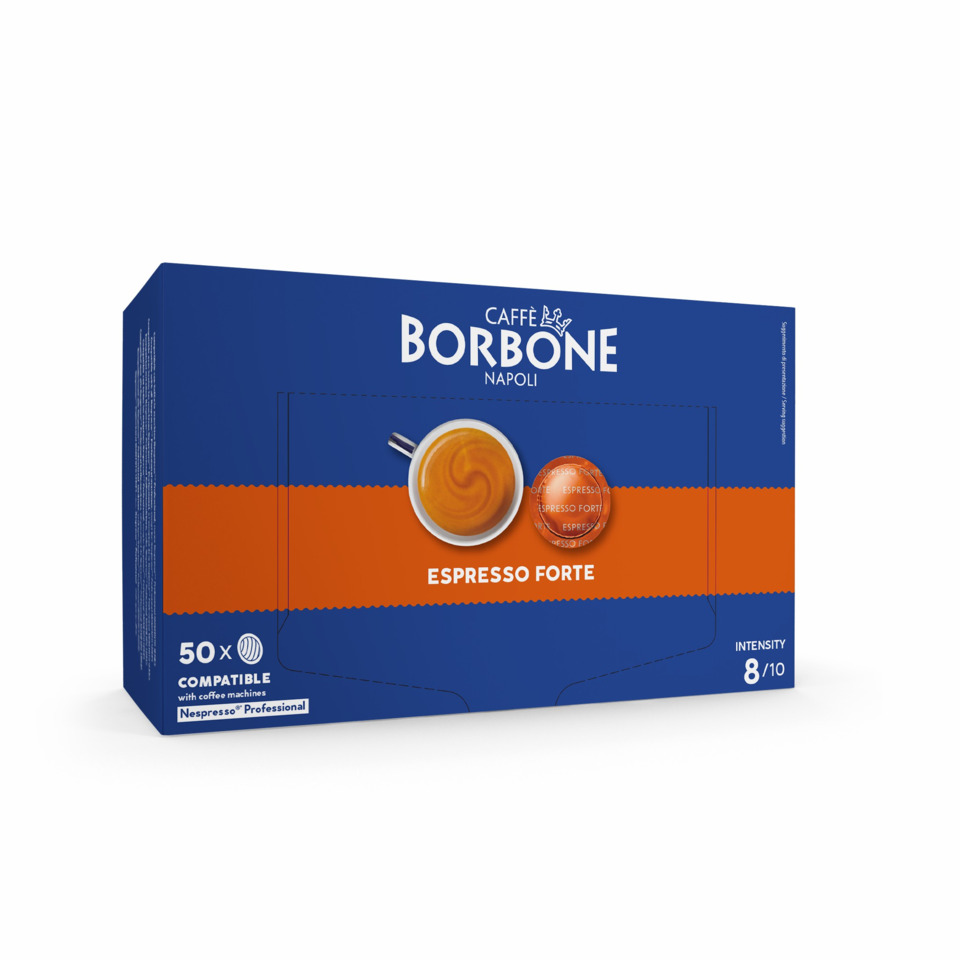 Capsule compatibili Nespresso Professional espresso forte Caffè Borbone - conf. 50 pz - NPROESPRESSO