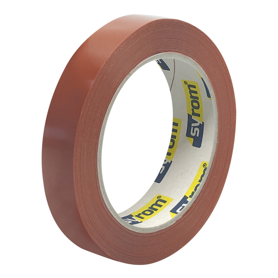 Nastro adesivo in PP Syrom mono Strapping 45 15/66 - conf. 120 pz arancio - 2732